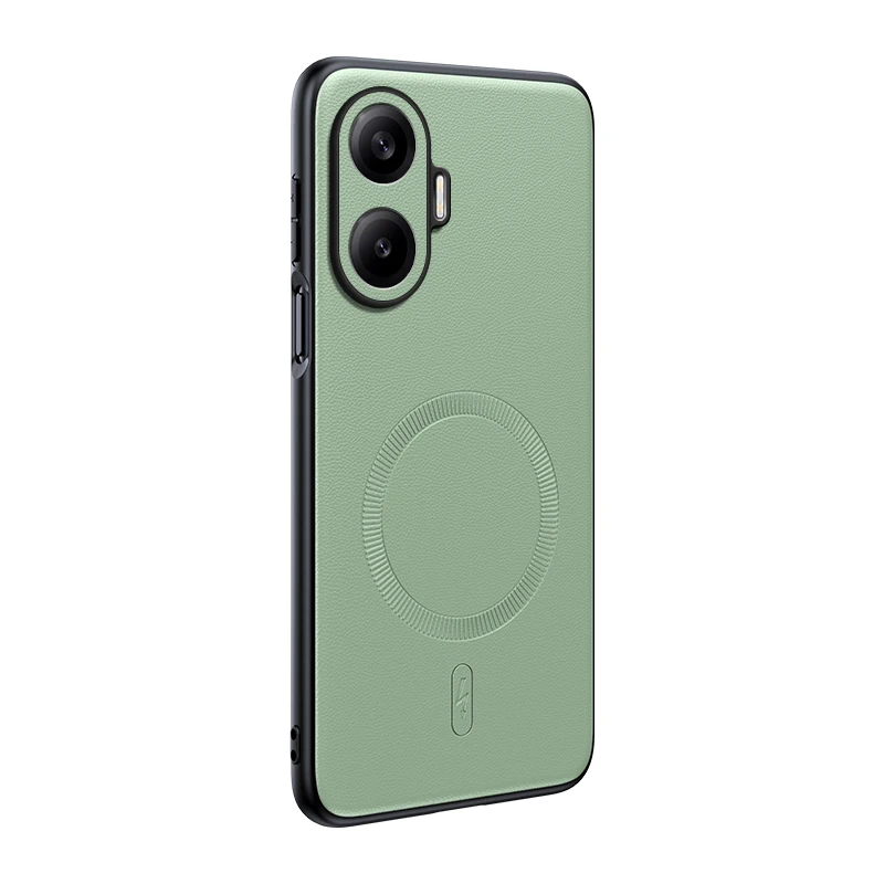 Für Poco F7 Hülle Magnetische Leder-Schutzhülle Hochwertige Anti-Fingerabdruck Rutschfeste PC+TPU Hülle Für Poco F7 – Detail 3