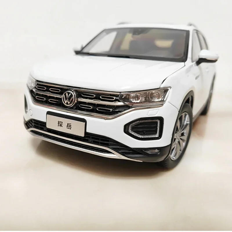 Diecast 1:18 Scale FOR Volkswagen TAYRON SUV Alloy Simulation Car Model Collection Souvenir Display Ornaments Vehicle Toy