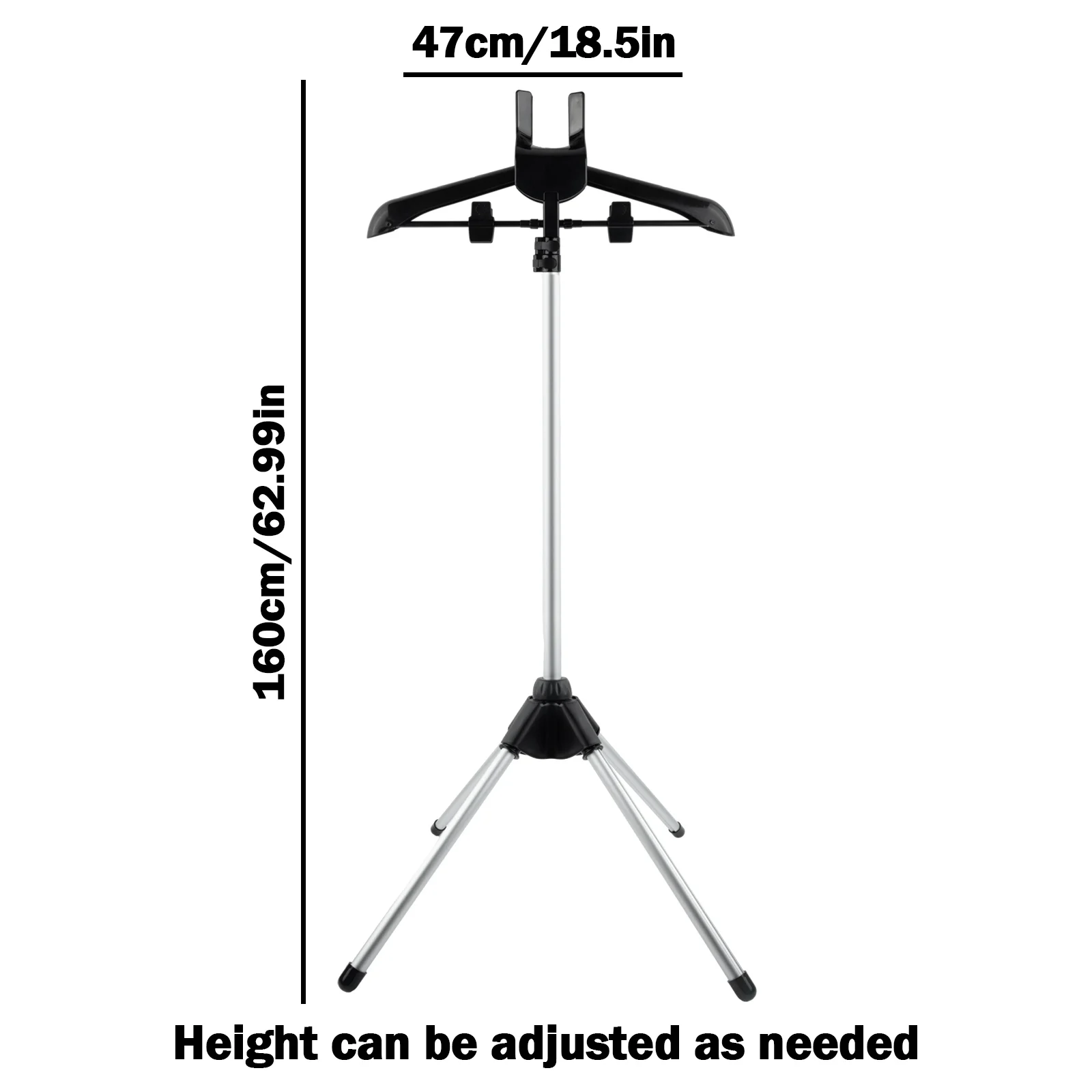 Lightweight For steamer Hanger Standing Easily Portable and Collapsible Enjoy Crease Free For clothes Anywhere
