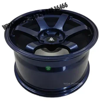 Forged Car Wheels  Premium Blue Forged Wheels  Toss up the Competitive Style Custom High Quality  5x120 5x139.7 for TE37 Ra