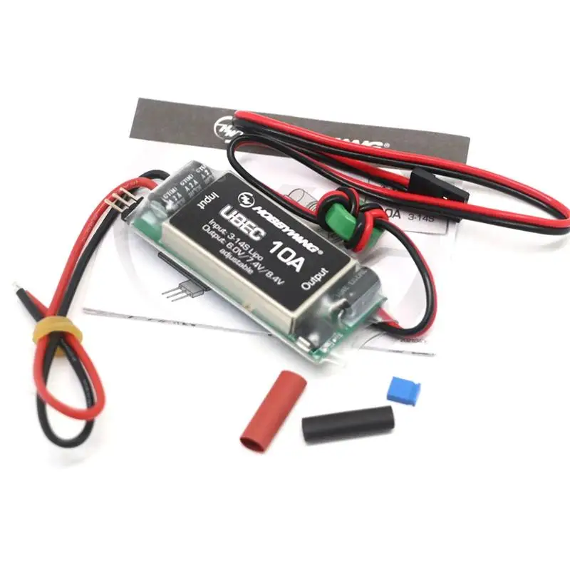 Hobbywing UBEC-10A External BEC 3-14SLipo Battery 6V/7.4V/8.4VHigh Voltage Regulator Module Voltage stabilizer for RC Car