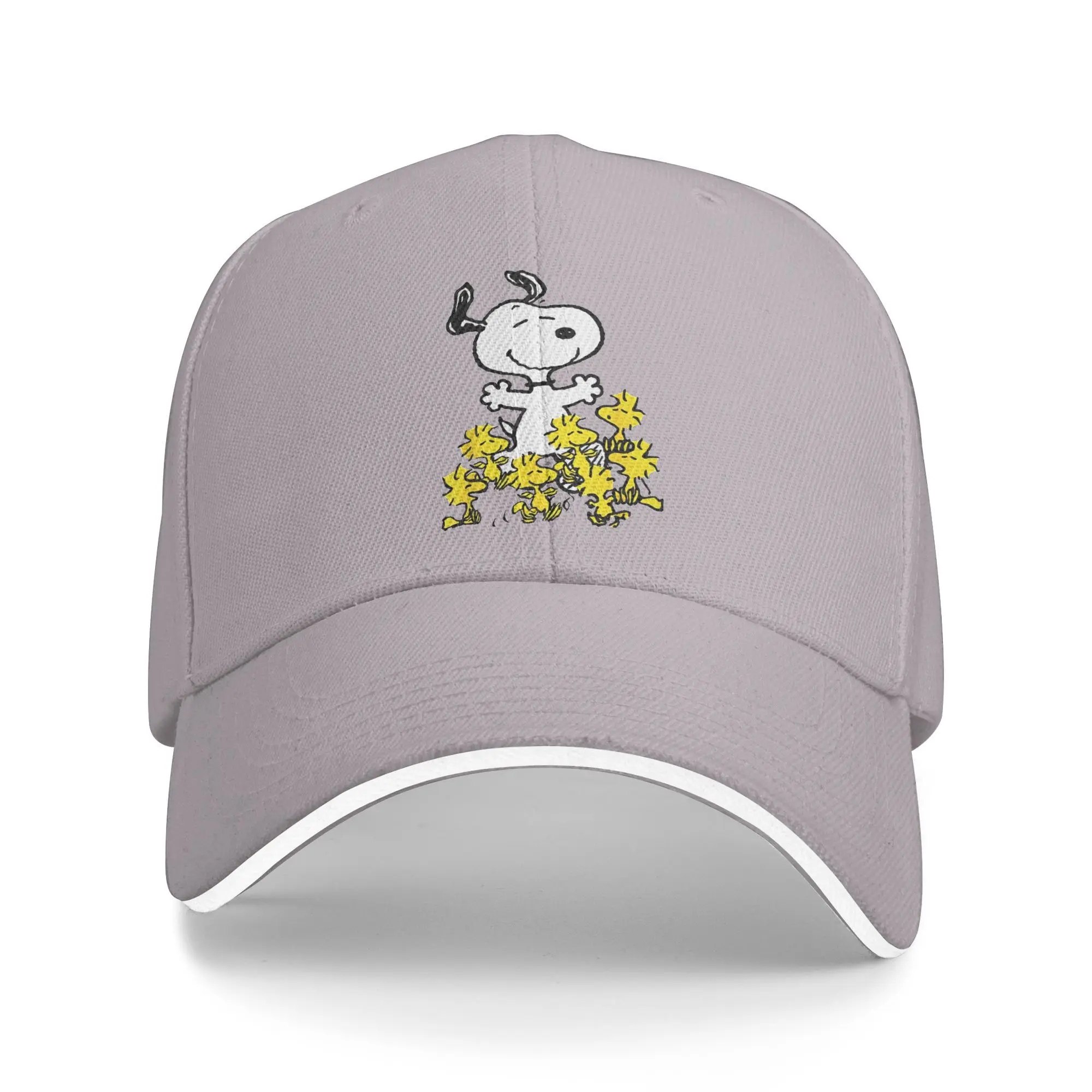 

Snoopy Chick Party Baseball Cap Hip Hop Cartoon Sandwich Hats Men Women Adjustable Caps Hat Sport