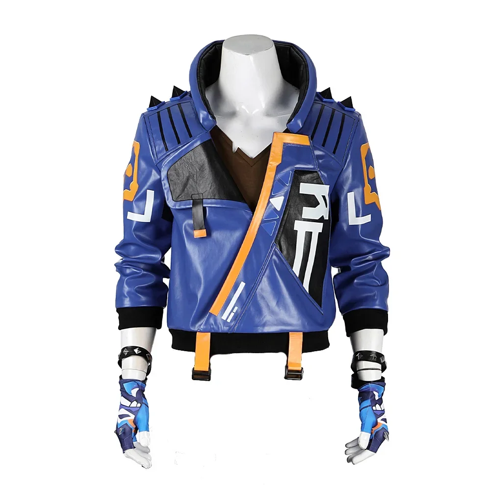 

VALORANT Yoru Cosplay Costume Men Jacket Halloween Carnival Suit