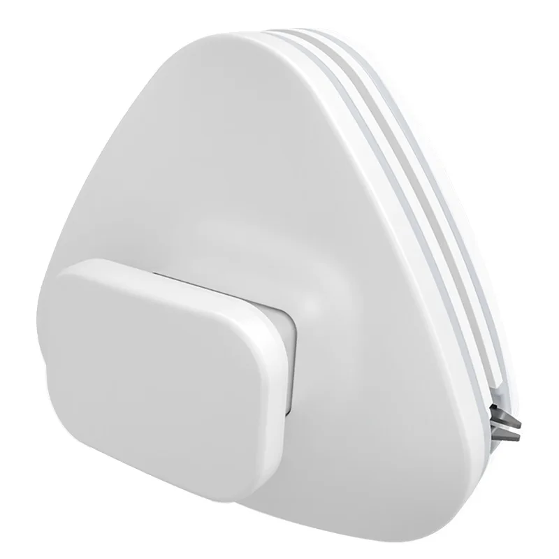 Большой треугольный двухсторонний очиститель для стеклянных окон, бытовой магнитный двухслойный очиститель для окон с защитой от падения