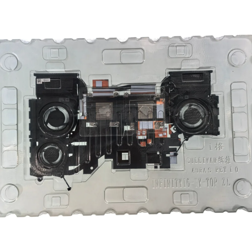 For Alienware m16 R1 Cooler Fan Heat Pipe Module AMD CPU GPU Graphics Card Cooling Fan 460.0RU1Y.0031 9PN1T 09PN1T