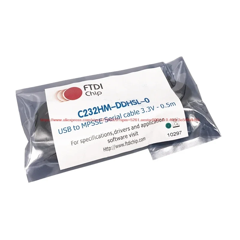

C232HM-DDHSL-0 кабель USB/MPSSE 0,25 А/3,3 В, выход 50 см
