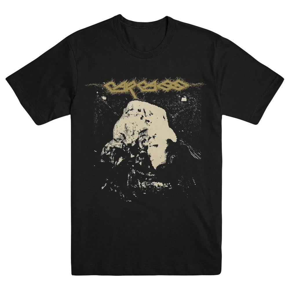 CARCASS Necro Head Band T-Shirt Baumwolle Grafik-T-Shirt Herren Damen Sommer Streetwear – Detail 5