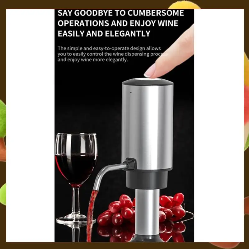 

Wine Aerator Electric Wine Decanter Automatic Wine Aerator, Wine Dispenser With USB For Wine Enthusiasts And Own Use-Retail