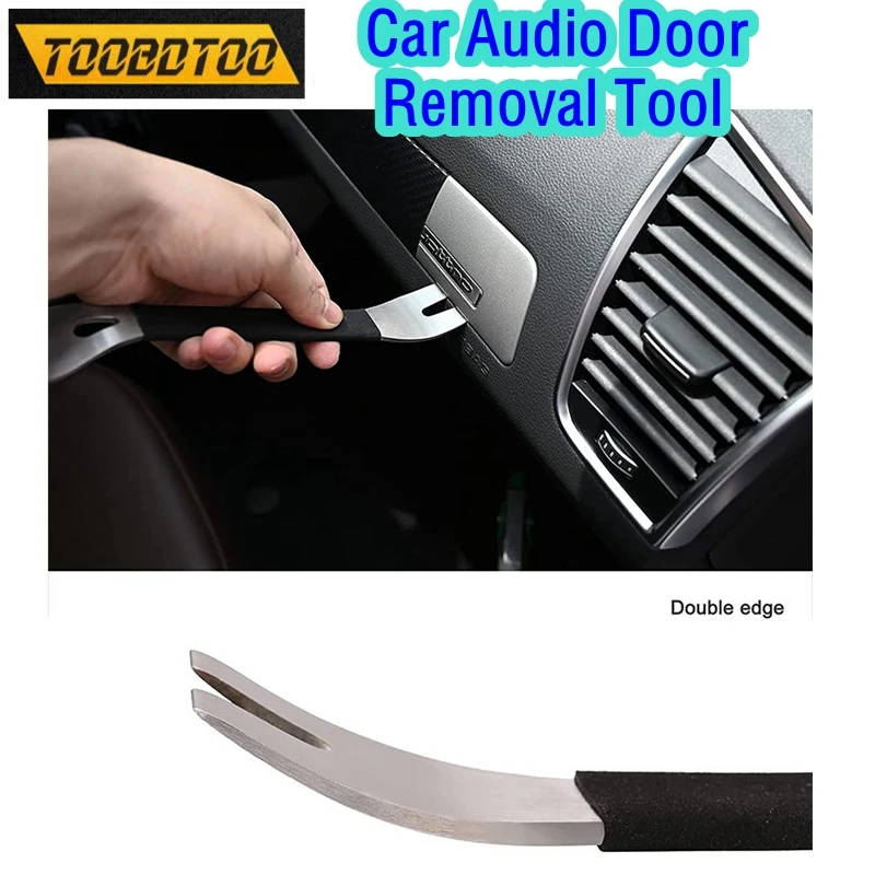 Car Audio Door Removal And Installation Metal Steel Pry bar Center Console Rear View Lens Repair Tool Pry Tool Interior Trim Pan