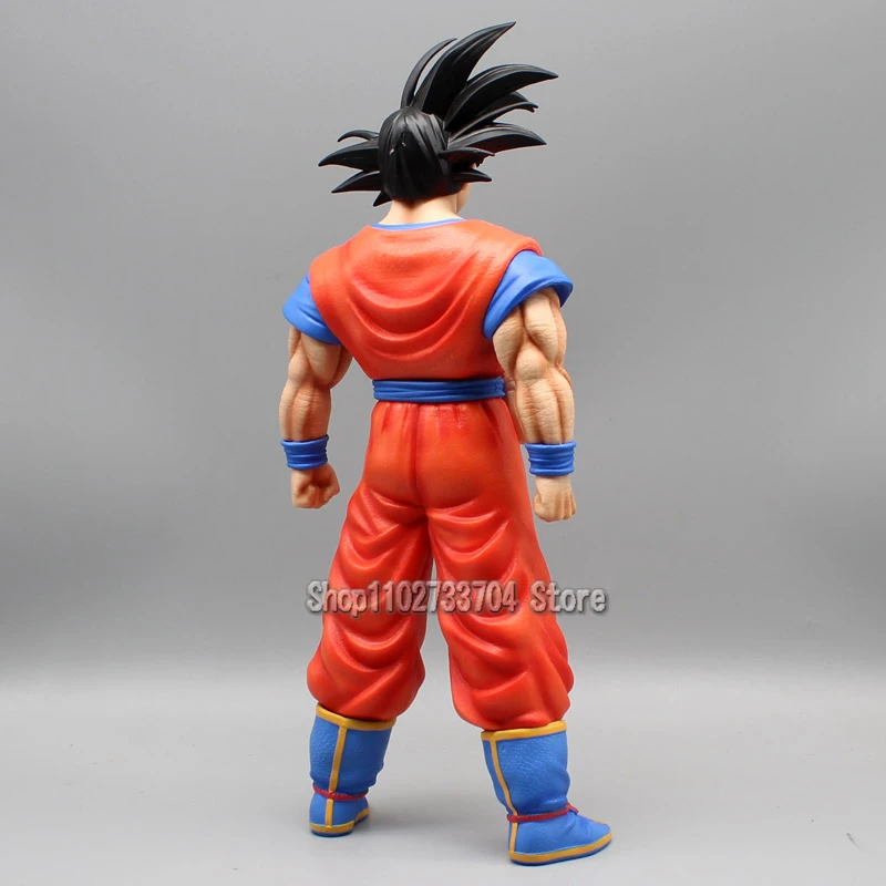 32cm Anime Goku Dragon Ball Figurki SENZU BEAN Migatte No Gokui Son Goku Figurki akcji PVC Kolekcja modeli Zabawka Dekoracja Prezent