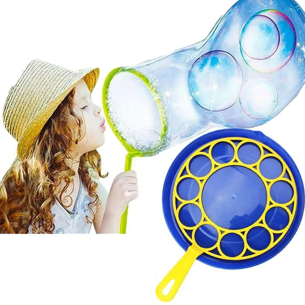 Soap Bubble Machine Blowing Bubble Plate Navy Blue Soap For Children Gift Big Dish Bubble Set Blower Maker Bubble Outdoor Toys