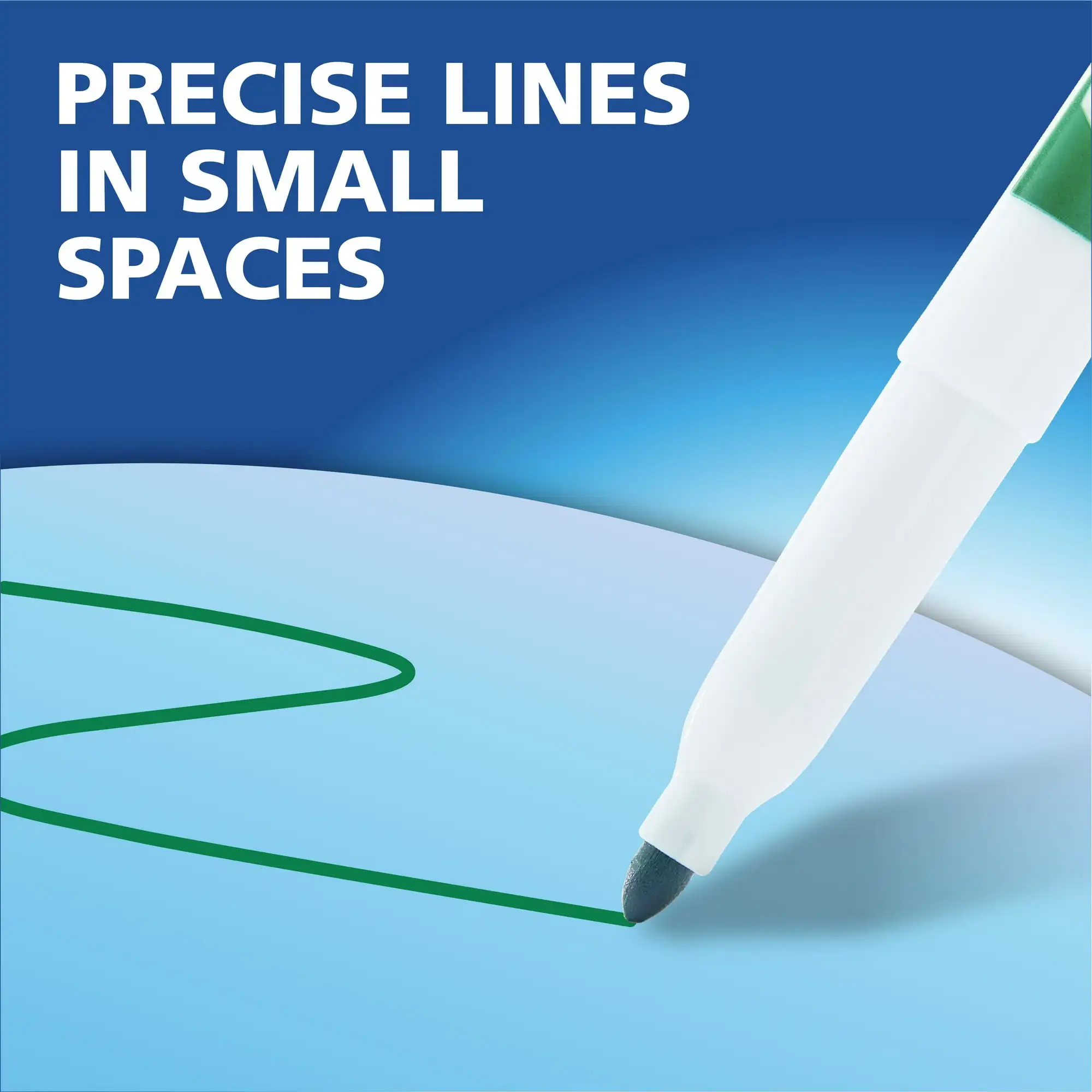 Dry Erase Markers Kit, Includes Eraser, 7 Count