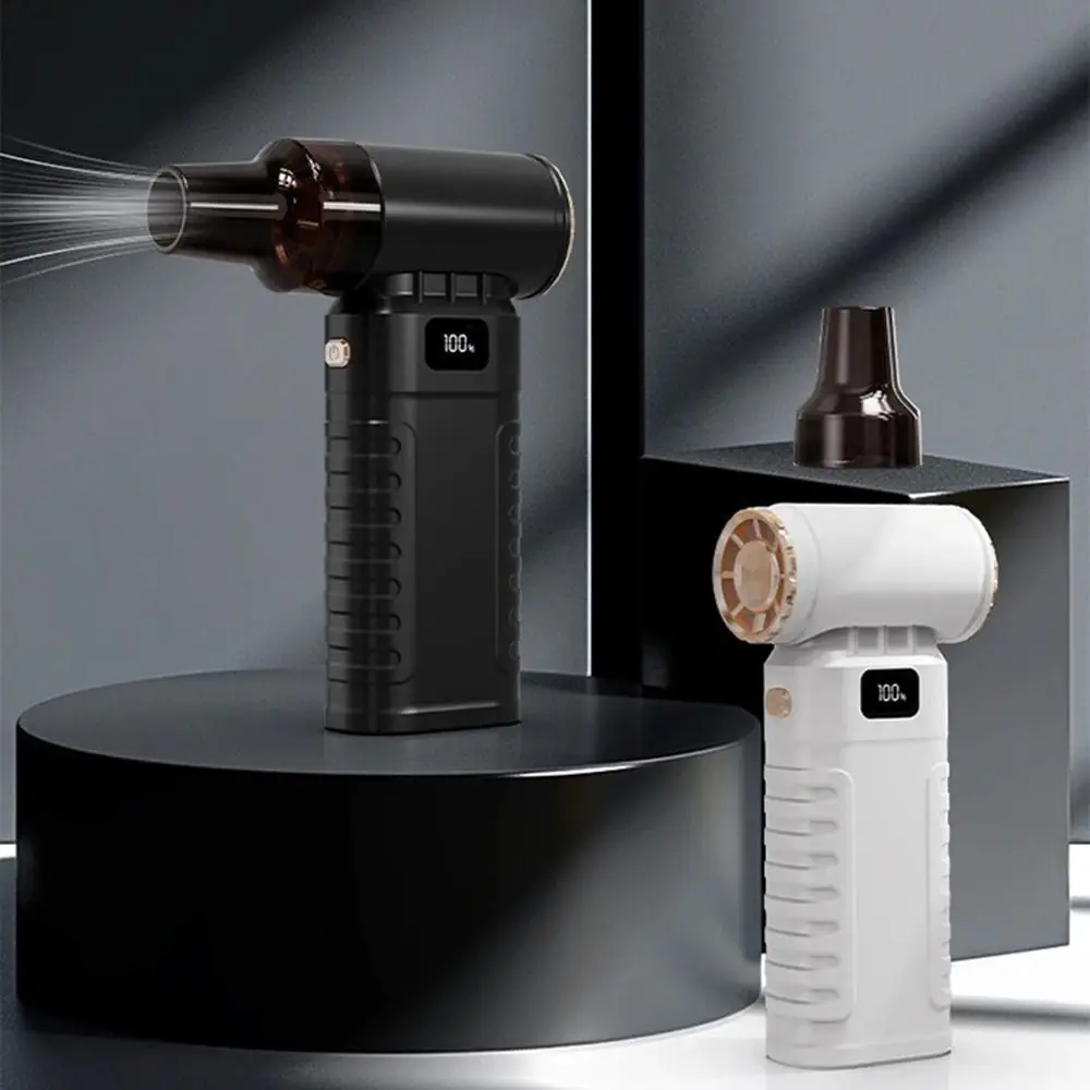 

90000RPM Mini Air Blower LED Display Brushless Motor Electric Air Duster High Speed Adjustable Wind Speed Violent Turbo Fan