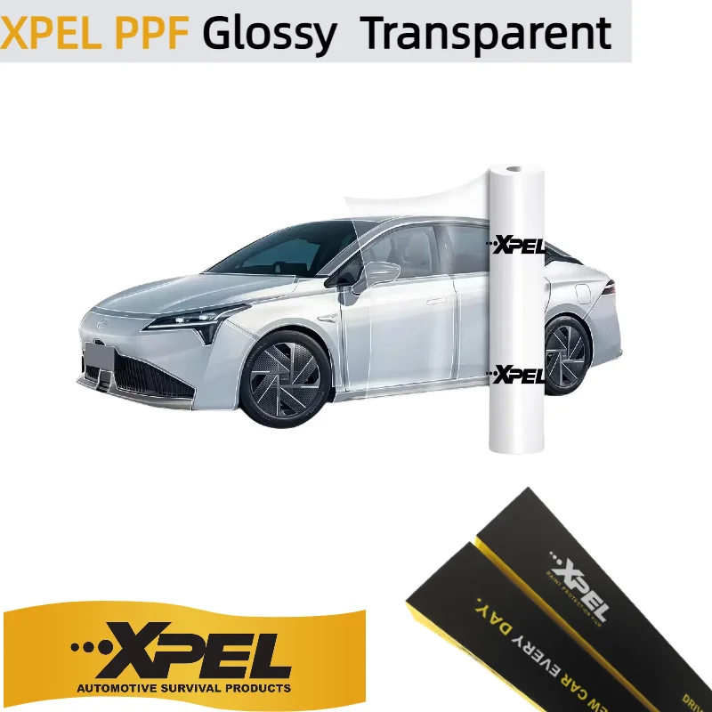 

XPEL PPF The best quality TPU glossy PPF invisible car coat 1.52m*15m/roll Easy to install Anti-corrosion Paint Protection Film