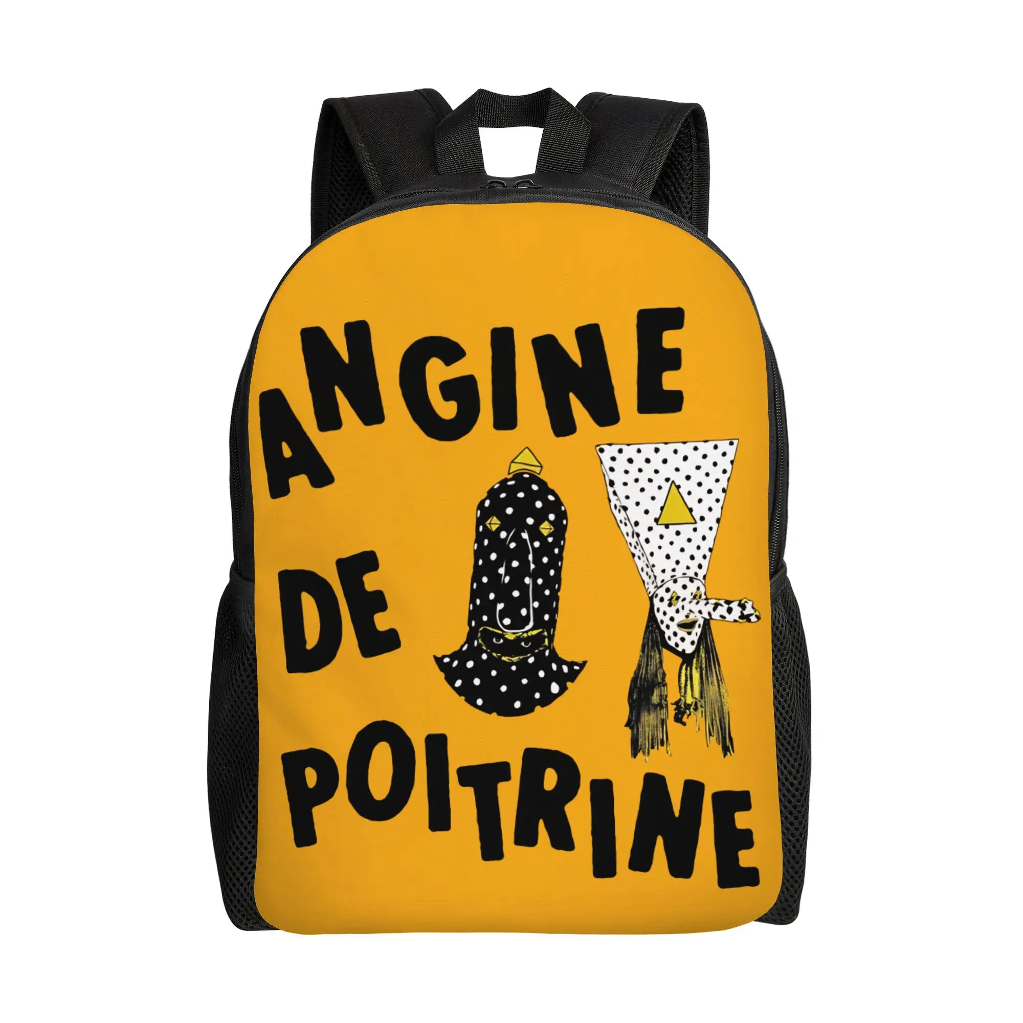 

Модный рюкзак Angine de Poitrine Band для активного отдыха, учебы, бизнеса, музыки, повседневный рюкзак для мужчин и женщин, студенческая сумка через плечо