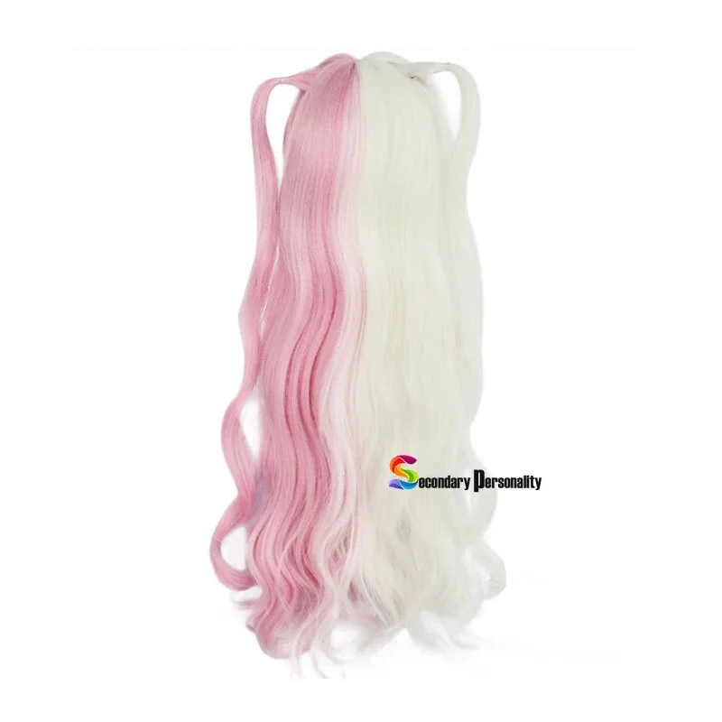 

CyDanganronpa Monomi Women Long Wig Cosplay Costume Super Dangan Ronpa Heat Resistant Synthetic Hair Carnival Party Wigs
