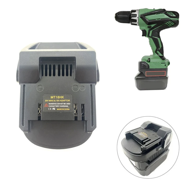 For Bosch/Makita 18V Li-ion Batttery BL1840 BL1850 Convert To for Hitachi / Hikoki Power Tool Use Batttery Adapter Converter