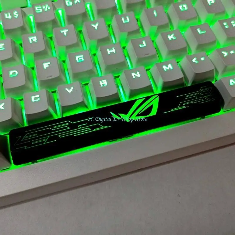 E74d 1 pièce Space personnalisé Bar prodigue Oeil Backlit Keycap Mechanical 6.0x pour 6.5x Keycaps d'espace pour Gamer