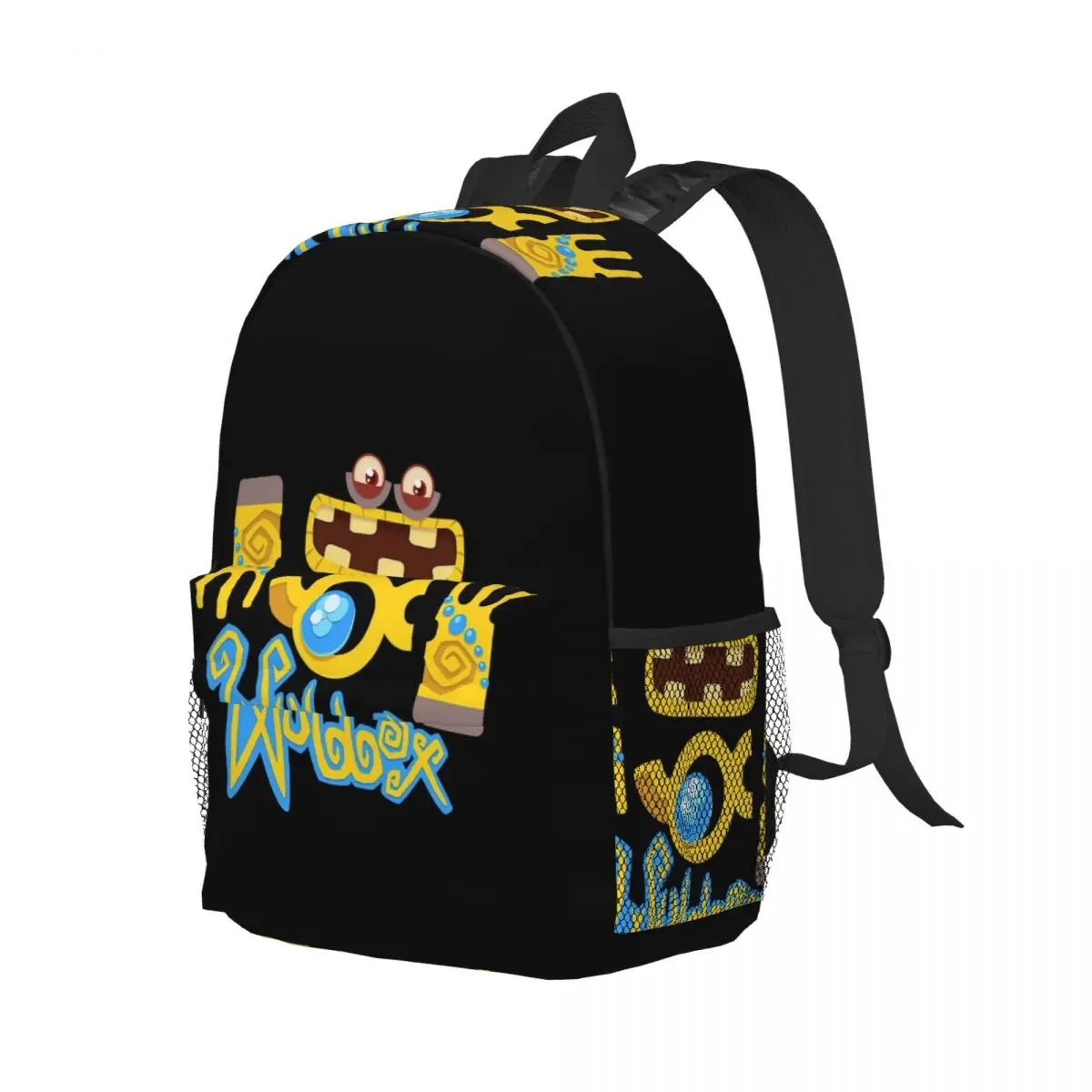 Wubbox My Singing Monsters Backpack Student Boys Girls BookBag Men Women School Bag Laptop Shoulder Bags