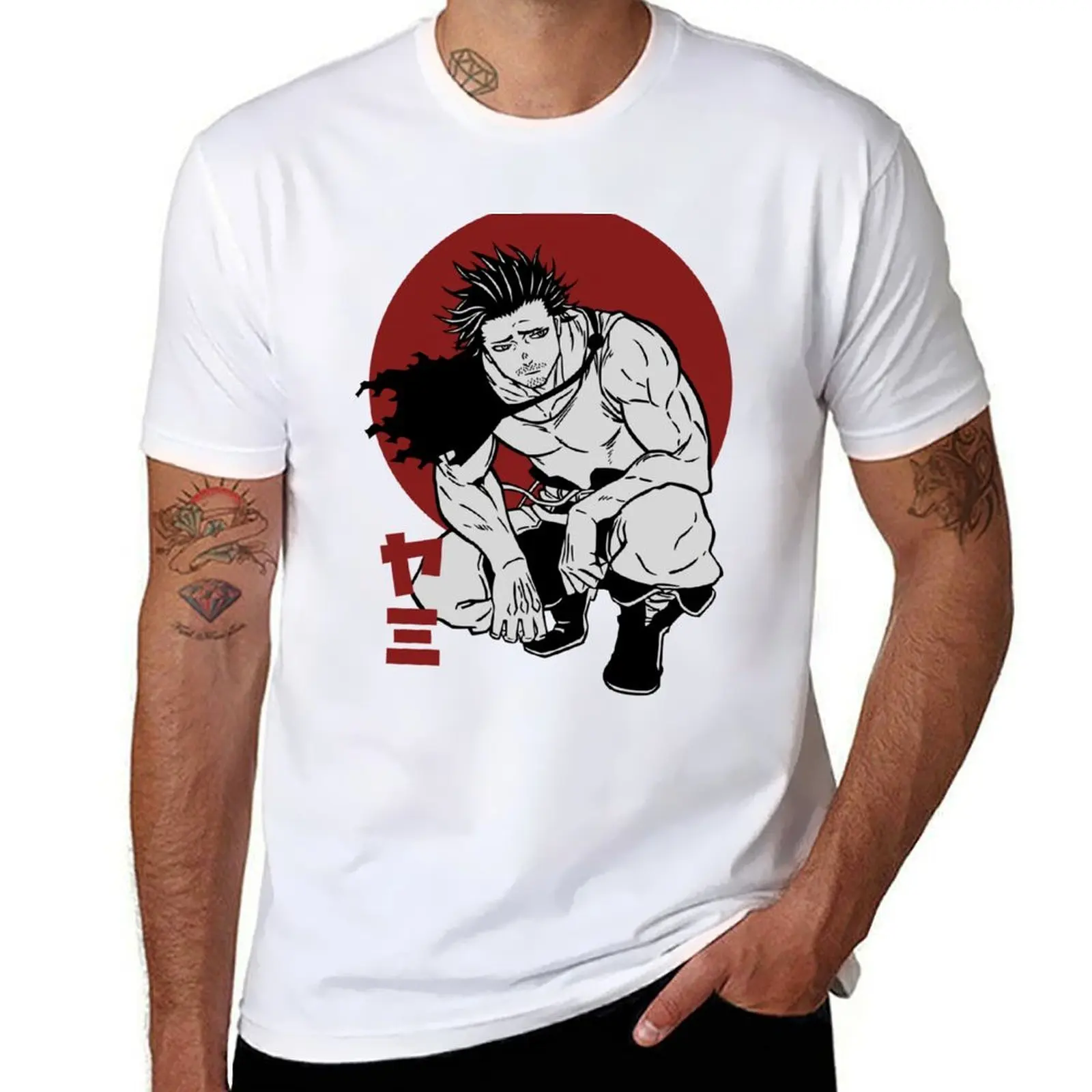

Yami Sukehiro T-Shirt t shirts for man cotton man graphic t shirt t shirts for man graphic funny T-Shirt