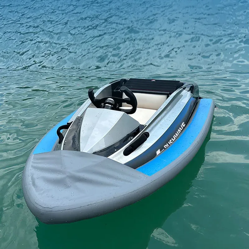 Electric Kart Water Motorboat Surfing Boat Racing Speedboat High-speed Sports Speedboat Mini Motorboat Jet Boat