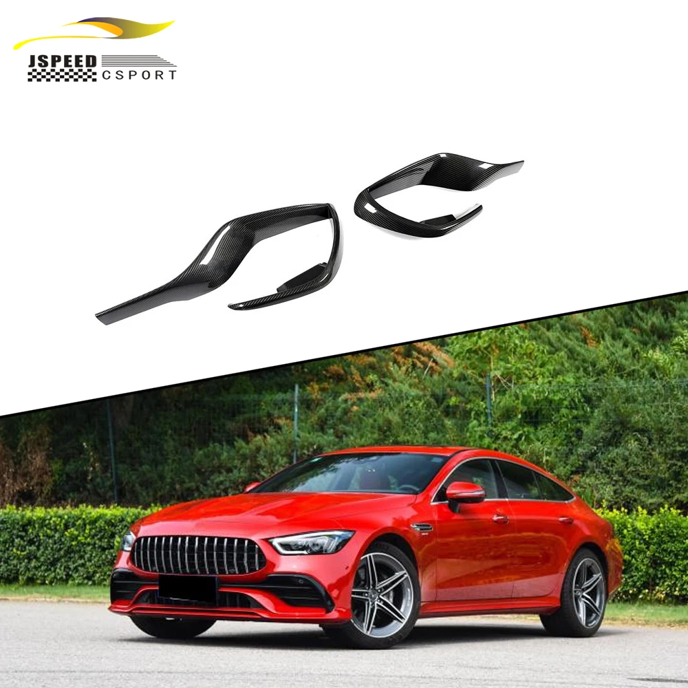 

For Carbon fiber front bumper vent decoration for Mercedes-AMG GT50 and GT53 2019-2020