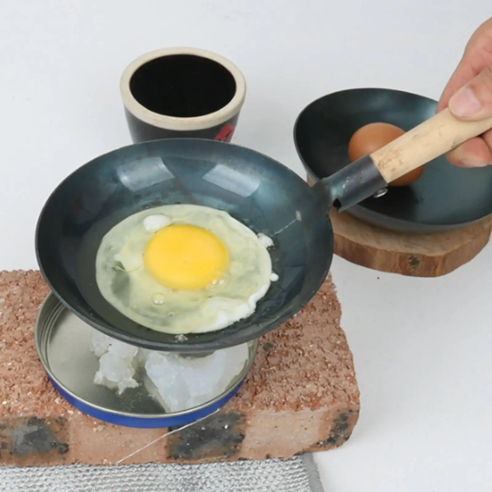 Compact Design Children Cookware Educational Frying Pan Play Set for Kids Kitchen Cooking Practice