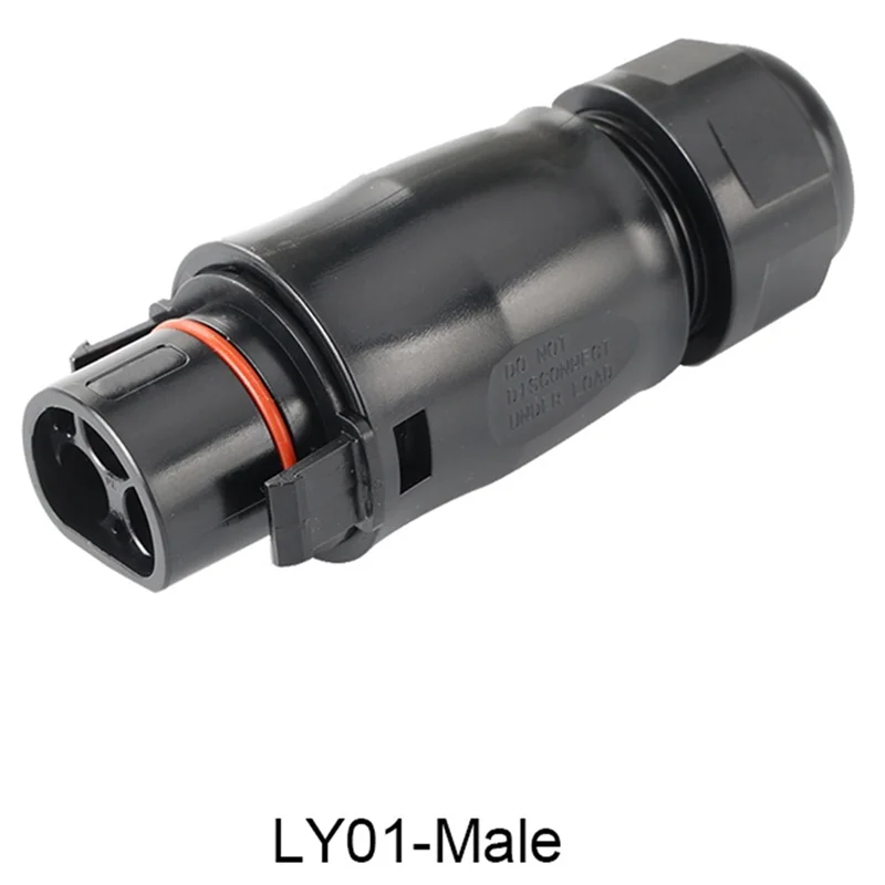 1Set Solar PV Connector Plug Waterproof IP68 4000V 40A For Solar PV System Panel Parallel Protection Kit LY01-Male-BTFL