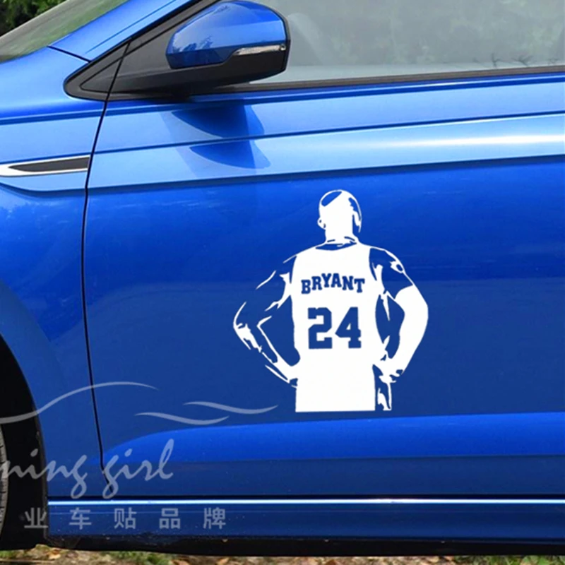 Car Stickers Kobe Bryant Mamba Reflective Decals For Window Windshield Bumper Trunk Motorcycles Laptop Auto Tuning view 4