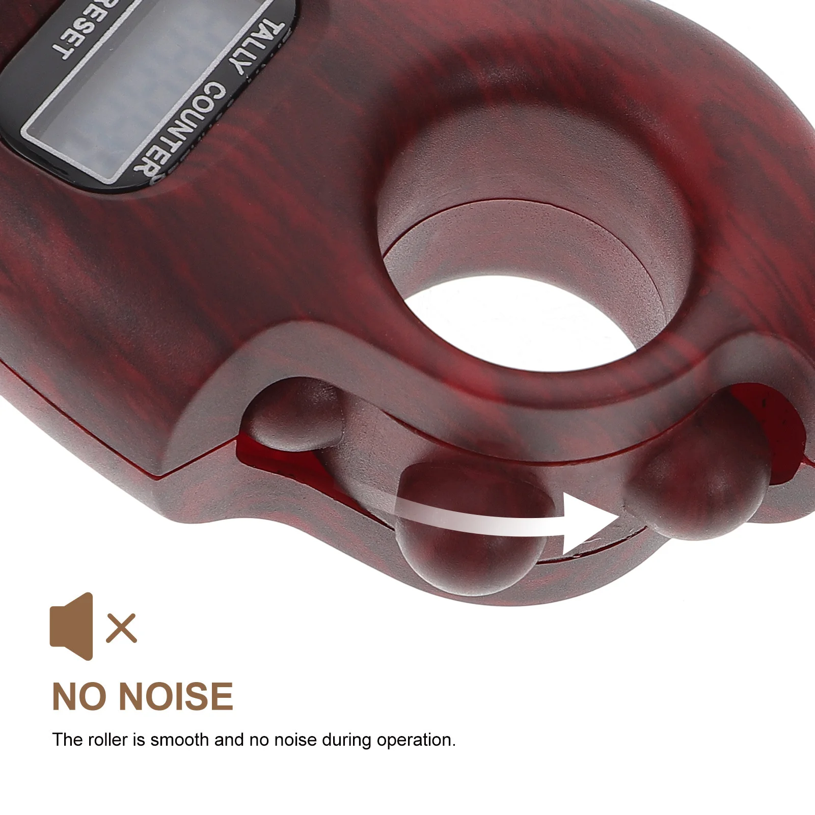 

Electric Screen Buddha Counter Digital Tally Counter for Finger Beads Meditation Practice Mindful Chanting Daily Progress