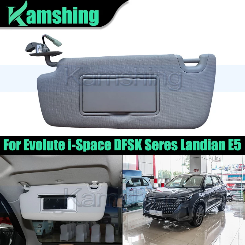 

Автомобильный внутренний солнцезащитный козырек для Evolute i-Space DFSK Seres Landian E5, солнцезащитный козырек, передний солнцезащитный козырек, солнцезащитный козырек