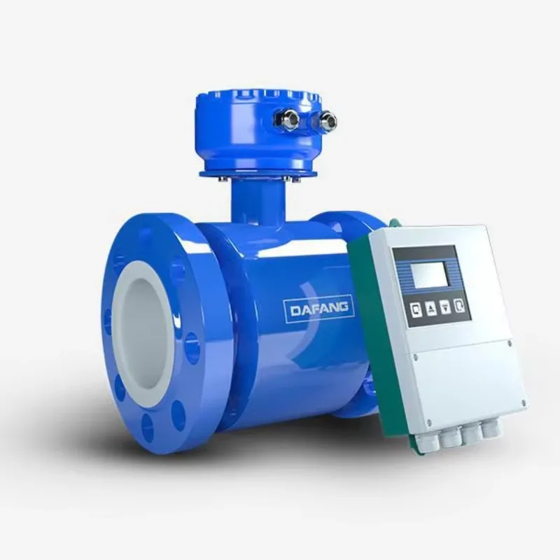 

Hot Sale Digital LCD Display Remote Type 100mm Electromagnetic Flow Meter Water 50mm Stainless Steel 0.5% Accuracy RS485 OEM