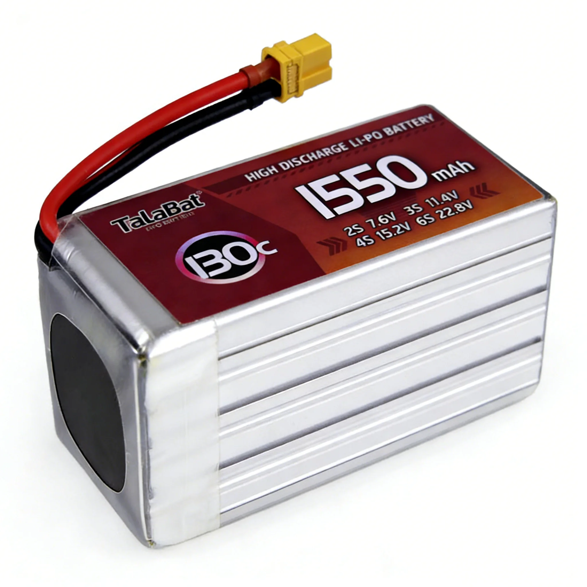 Upgrade 6s 22.2V 1550mAh 130C LiPo Battery For RC Helicopter Quadcopter FPV Racing Drone Parts 22.2v Drones Battery With XT60