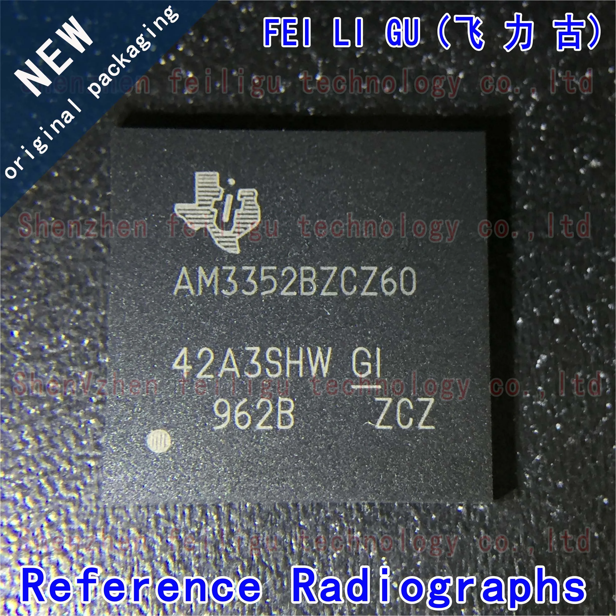 

1~30PCS 100% New Original AM3352BZCZD60 AM3352BZCZ60 AM3352 Package:BGA324 MCU/MPU/SOC Microprocessor Chip