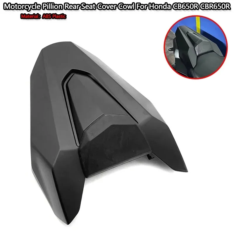 CB650R CBR650R Motorcycle Pillion Rear Seat Cover Cowl Solo Fairing Rear Tail Fit For Honda CB 650R CBR 650 R 2019-2022 2023 - view 5