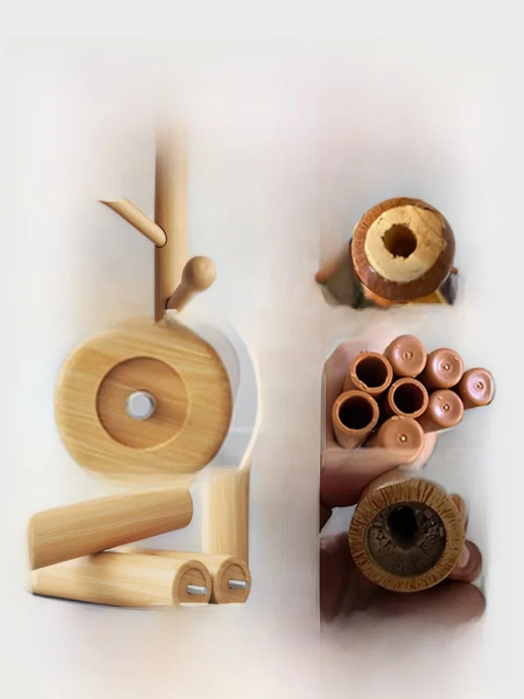 

Wood Clothes Hanger Free Standing Bedroom Home Use Clothes Drng Ra Simple Vertical Elm Wood Clothes Rod Indoor Bag ...