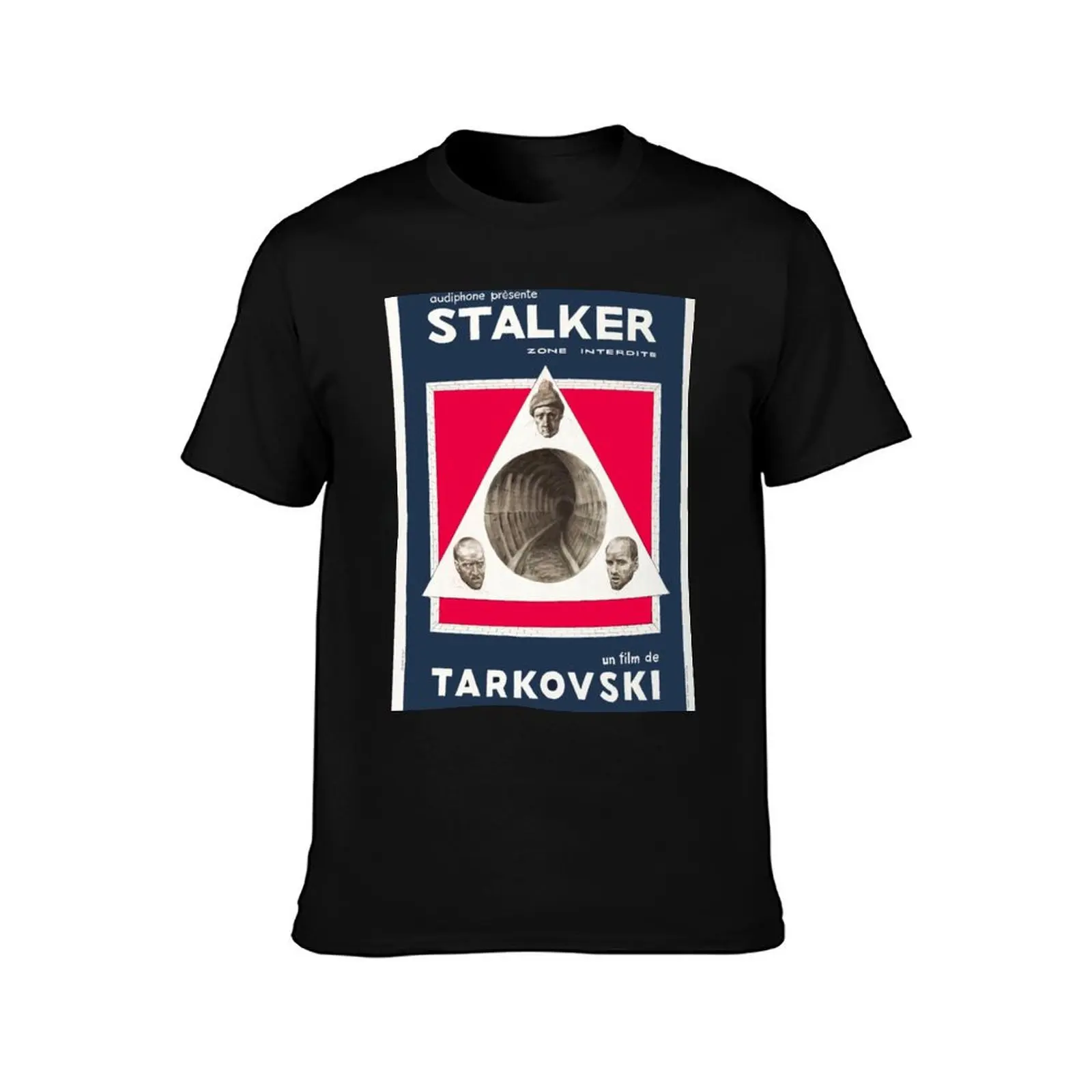 Stalker French Poster T-Shirt Soft Touch Basic Cotton T-Shirt