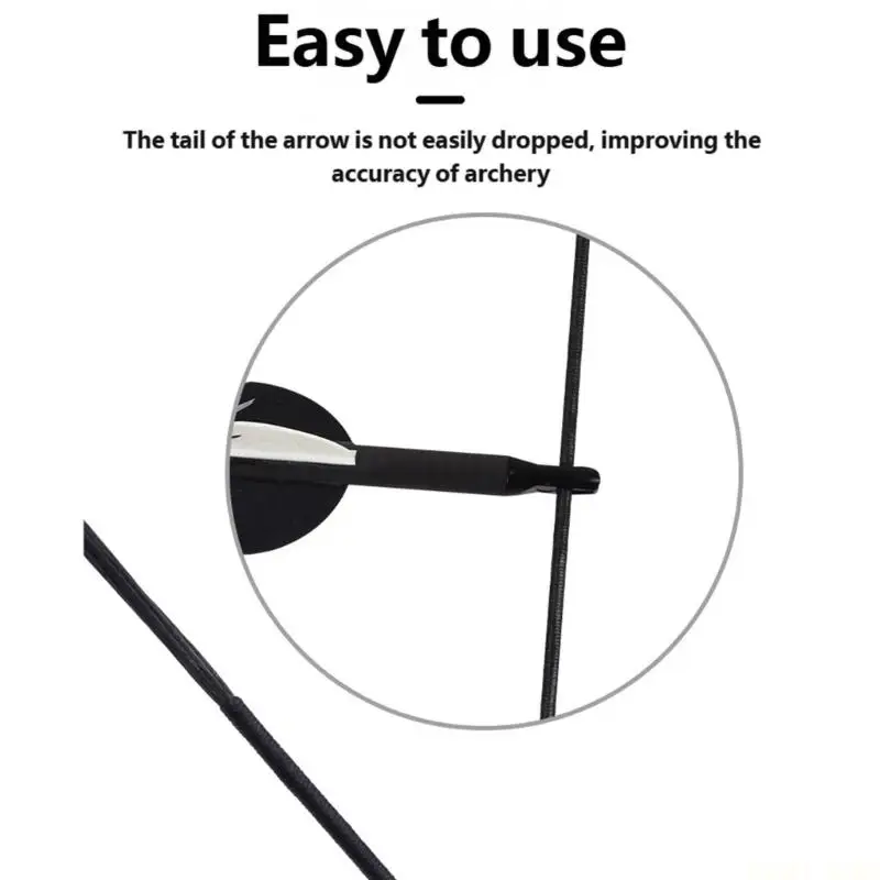 U2JB 12 Strand Recurve Long Bows String Recurve Bowstring Accessories Smooth Performances And Long Lasting Use Arrows Rope