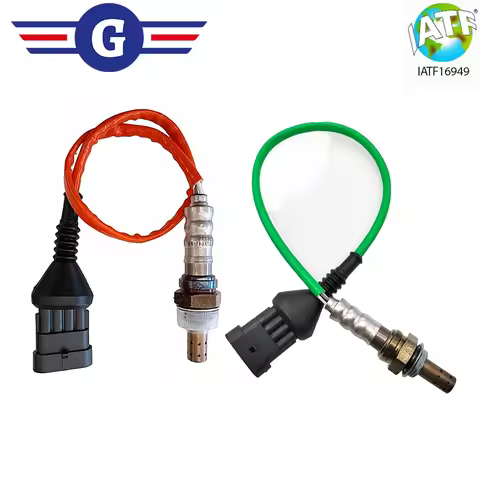 New 2Pcs 55236778 55222112 Lambda O2 Oxygen Sensor Compatible with Fiat Palio Siena Strada Uno Doblo Fiorino Grand Punto