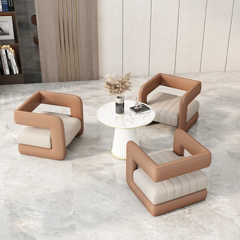 

Компания Современные коммерческие гостиные с одним подлокотником Гостиная Офис Диван Оригинальность Прием Бизнес Роскошная мебель для дома