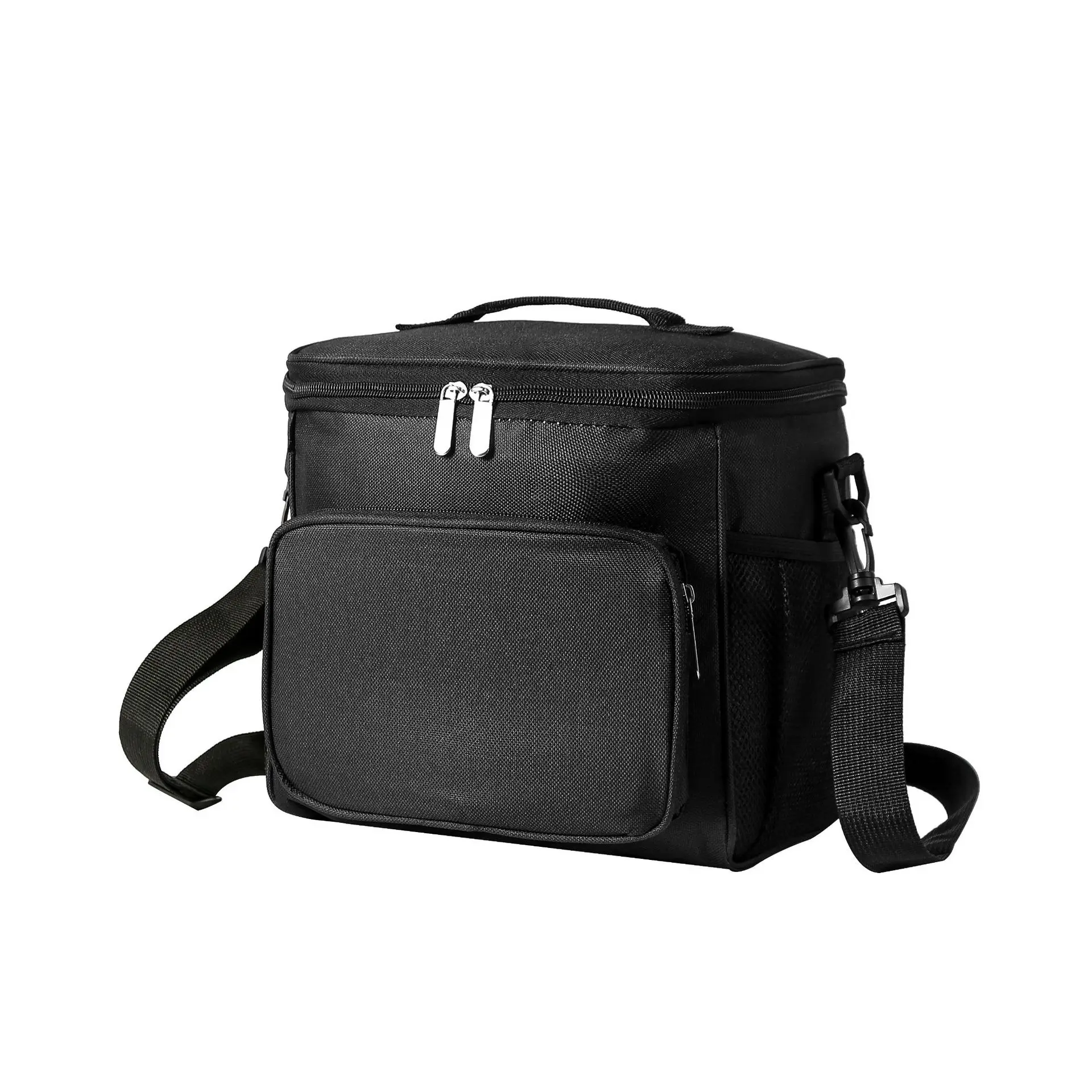 Nuova borsa per il pranzo a doppio strato Crossbody borsa termica per ufficio di grande capacità Lunchbox Picnic all\'aperto borse isolanti