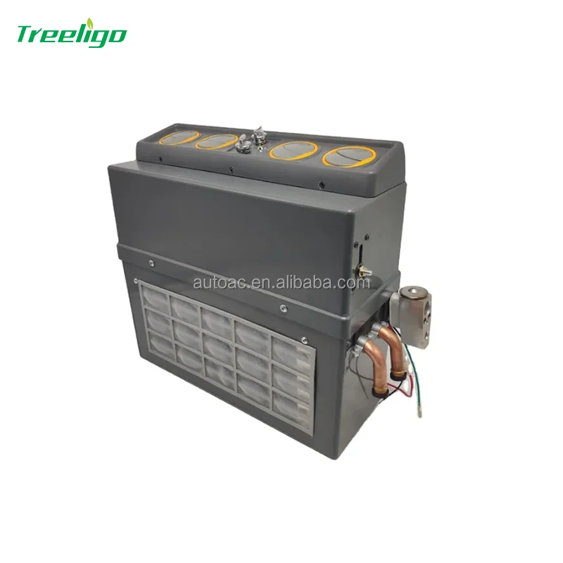 

Integrated Air Outlet Heater And Cooling Evaporator Assembly Unit For 12V 24V Universal Truck Car Mini BusEvaporator Unit