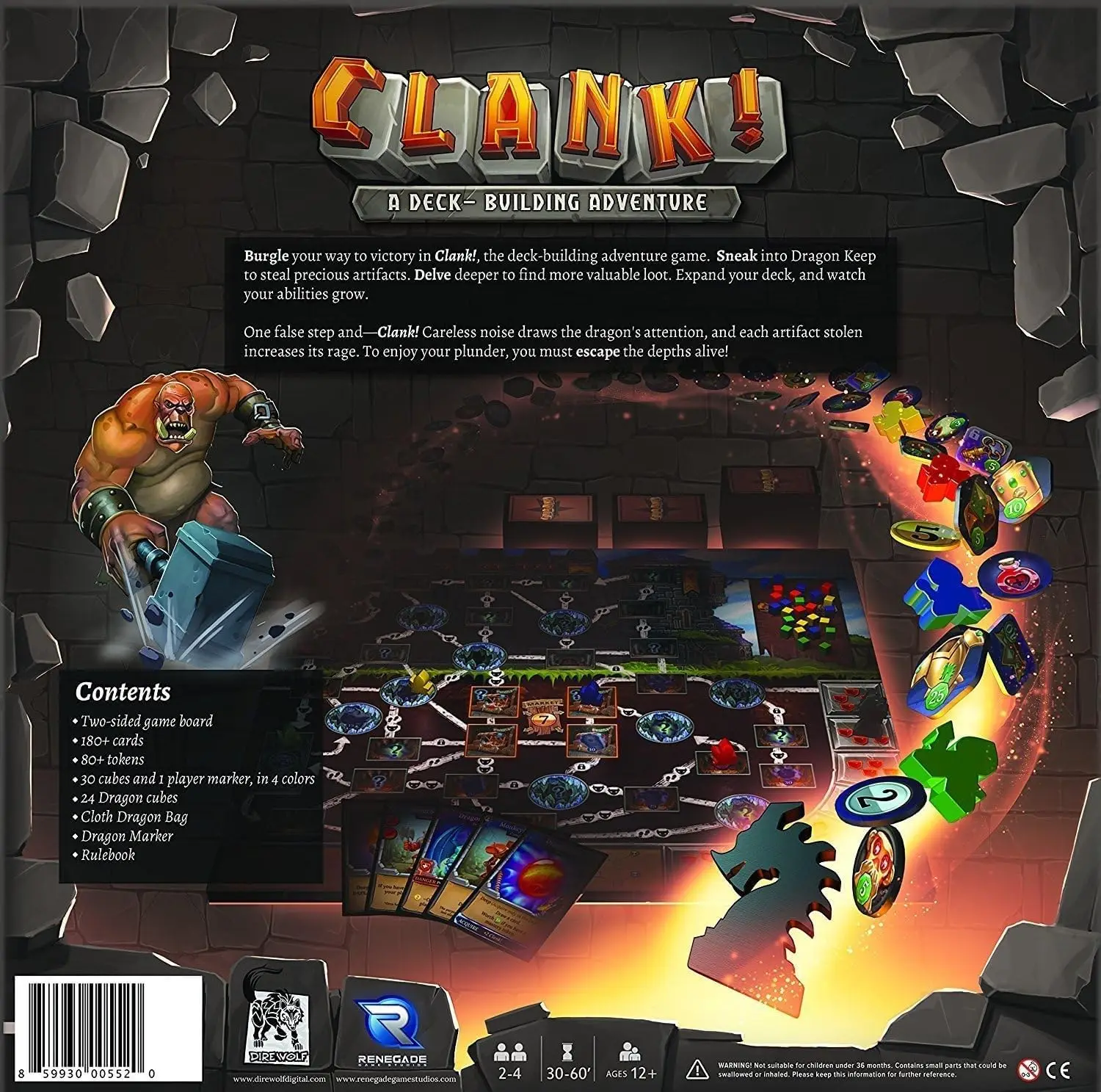 Renegade Game Studios Clank!A Deck Building Adventure