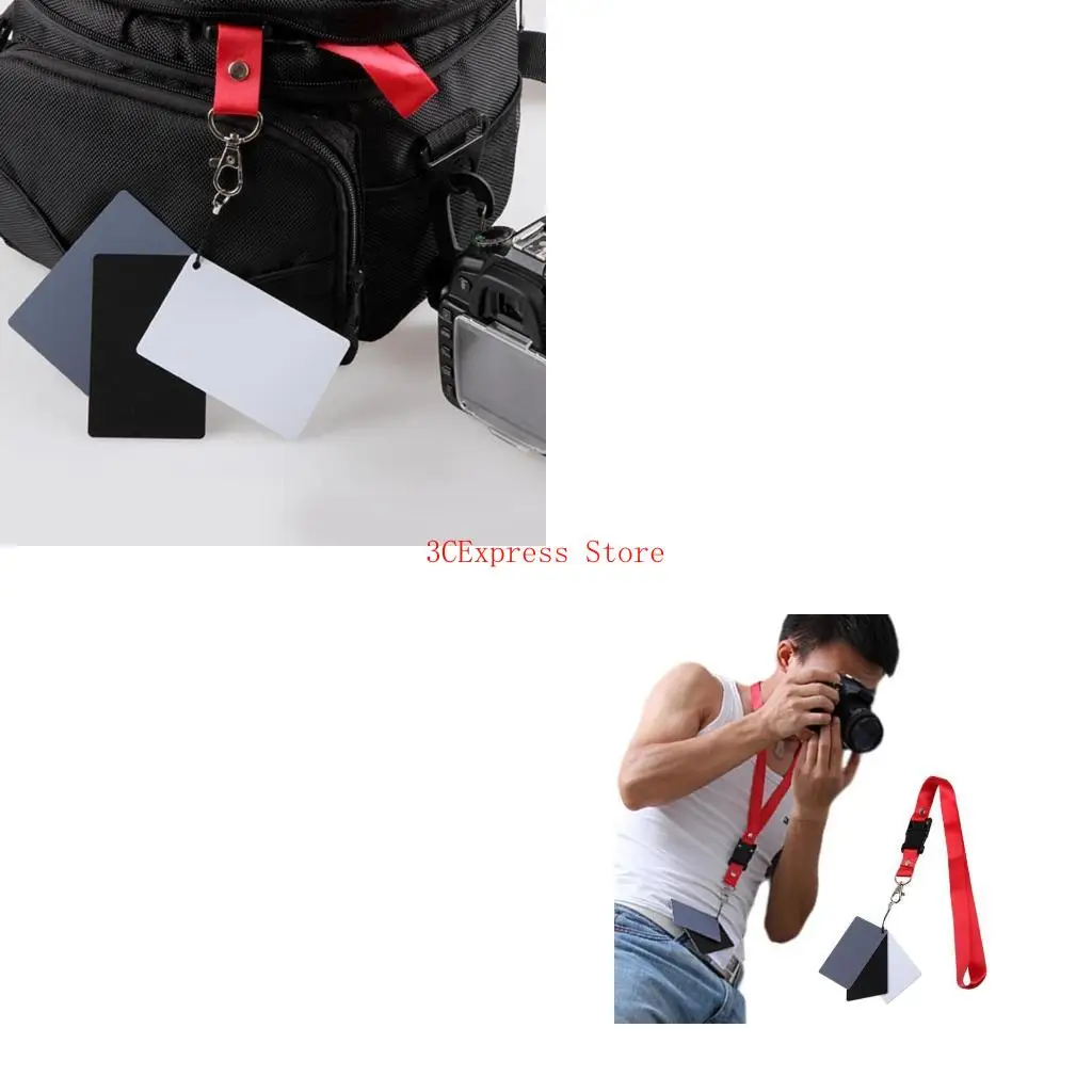 Удобная 18% серая карта для фотографов, нуждающихся в точном сопоставлении цвета