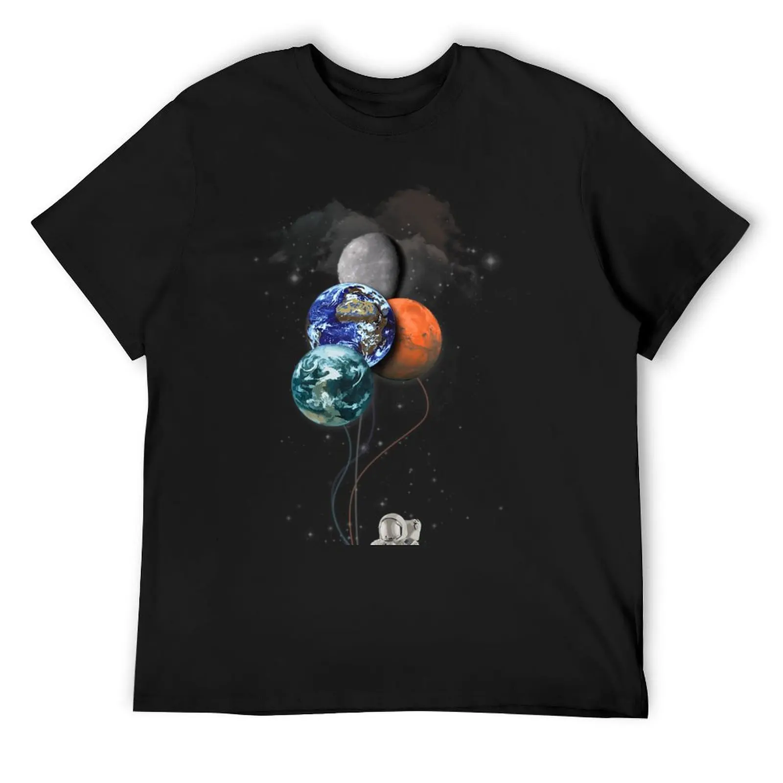 

Astronaut Holding Planet Balloons Psychedelic T-Shirt