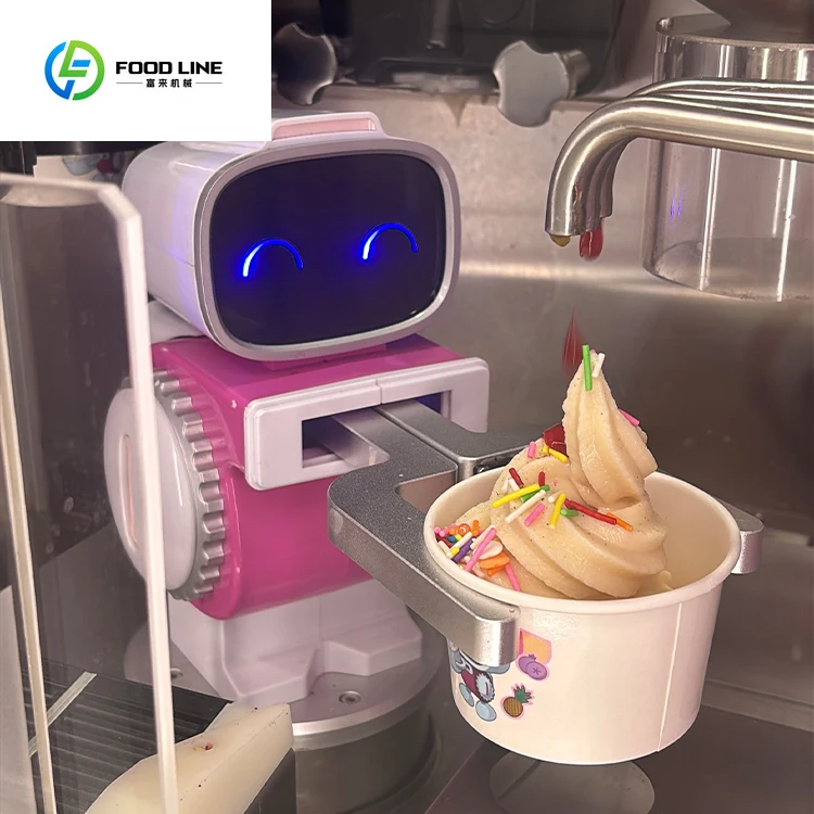 Customized Stainless Steel Floor Standing Ice Cream Vending Machine Commercial Grade with SDK Function Hot Sale Ready