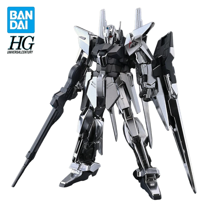 Original Bandai HGUC DZ-001 DELTA ZAYIN Mobile Suit Gundam: Vision of Silver Ash Action Figure 1/144 Collectible Model Toys Gift