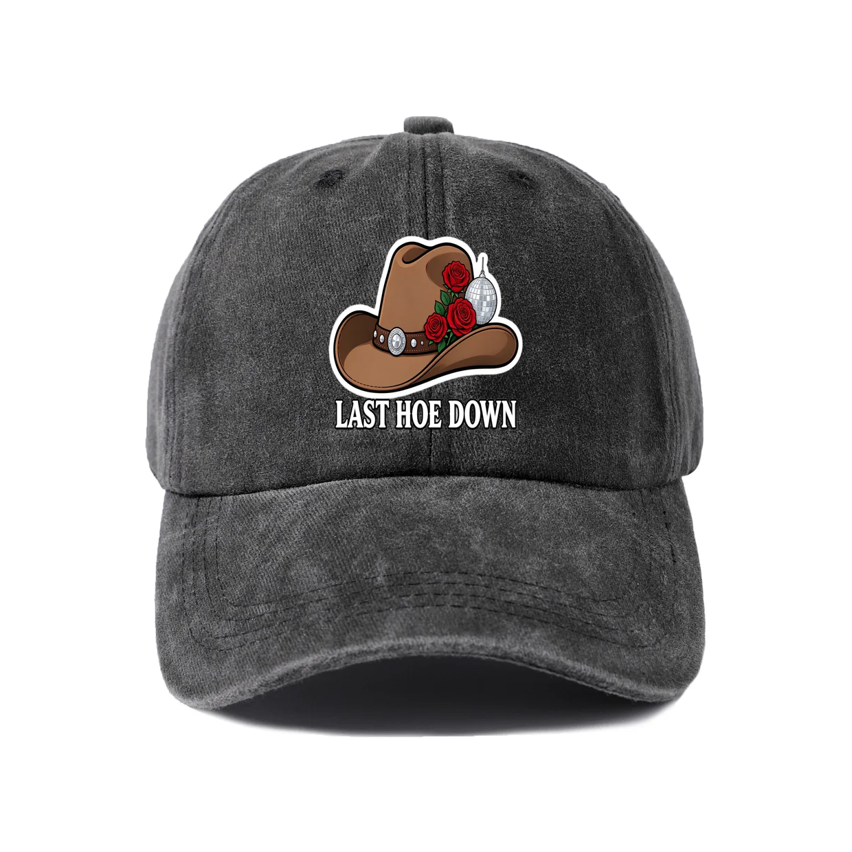 Boxing Glove Quote Graphic Vintage Washed Baseball Cap, Adjustable Unisex Dad Hat, Weekend Gift
