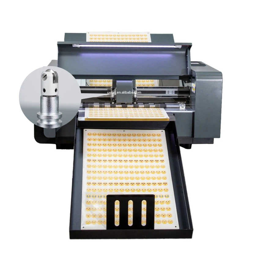 Rotary Creasing A3MAX4 PRO  High Speed  Dual Head Label Cutting Plotter with Servo Motor Digital Sheet Cutter