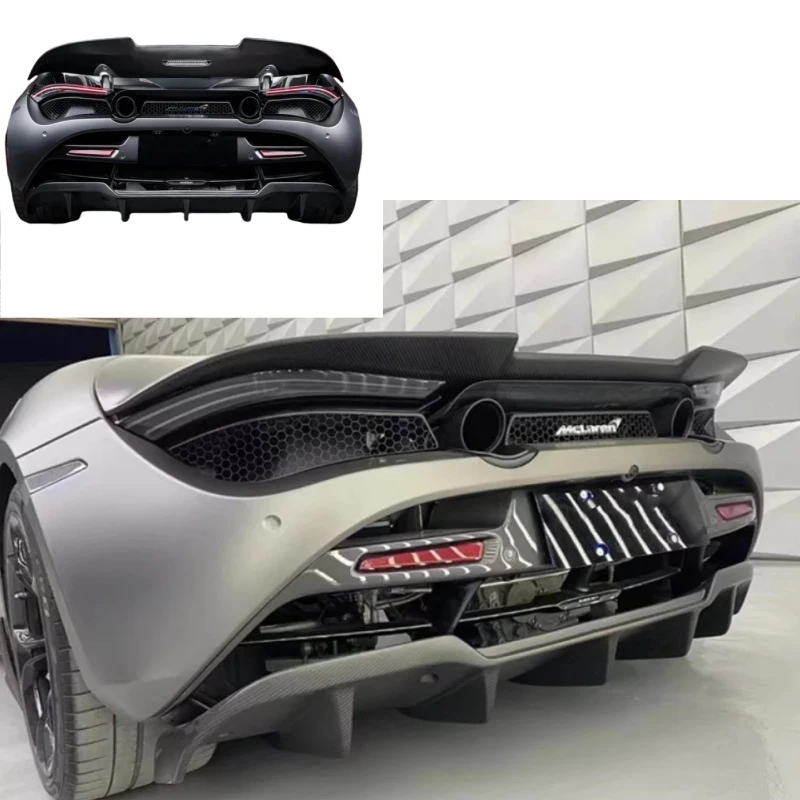 

RY style Carbon Fiber Rear Diffuser Body Kit for McLaren 720S Stylish Performance Enhancement
